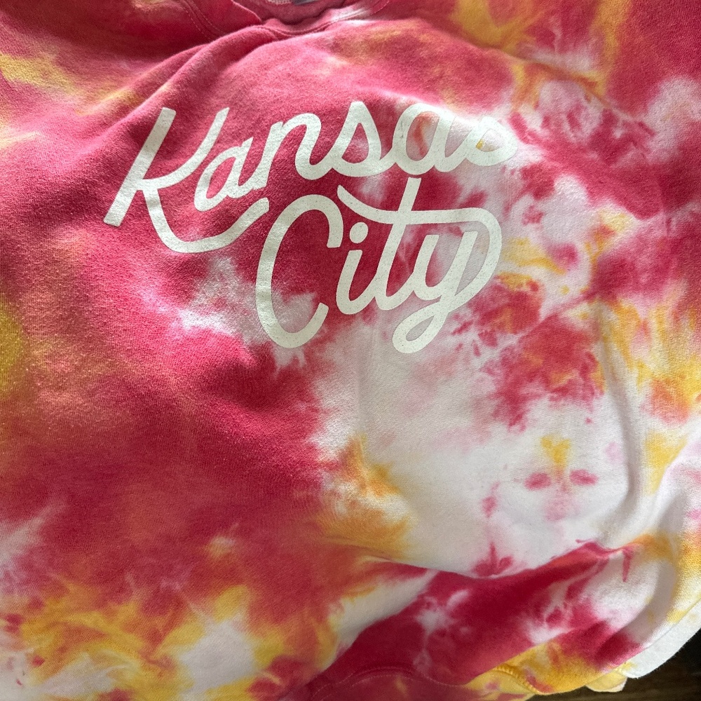 Tie dyed Kansas City Crew used size XL